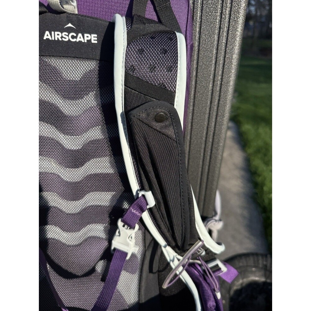 Osprey Tempest 20L Women's Hiking Backpack with Hipbelt, Violac Purple, WM/L - Picture 8 of 15